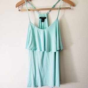 F 21 layered racerback strappy tank M
